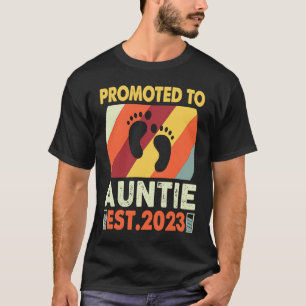 Camiseta Tia Prestes a Ser Promovida a Tia 2023 Revelação