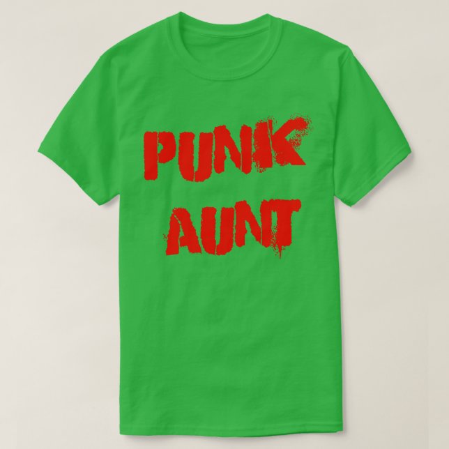 Camiseta tia Punk (Frente do Design)