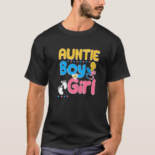 Camiseta Tia Rosa ou Azul ama você, a melhor tia do mundo