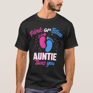 Camiseta Tia Rosa Ou Azul Te Ama Sexo Revelando 1