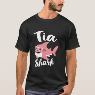 Camiseta Tia Shark Madame Day Vovó Engraçado