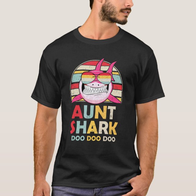 Camiseta Tia Shark Para Tia (Frente)
