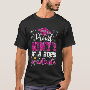 Camiseta Tia Super Orgulhosa da Graduada Senior de 2025