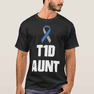 Camiseta Tia T1d - Sensibilização para a Diabetes Tipo Um