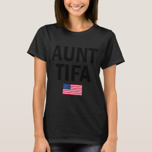 Camiseta Tia Tifa Sinaliza Nós Engraçado Tia Tifa - Eu Sou 