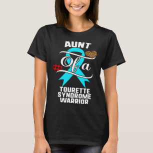 Camiseta Tia Tourette Síndrome de Sensibilização Leopard Bu