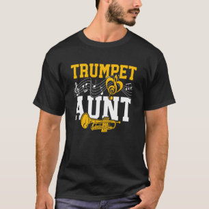Camiseta Tia Trombeta de Uma Tia Tocadora de Trombeta Tia T