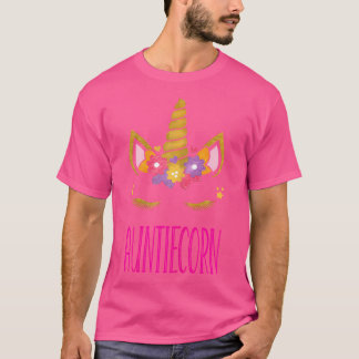 Camiseta Tia Unicorn Tia Costume Tia