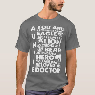 Camiseta Tia Você É Meu Amado Médico Doutor Dotado Docto.