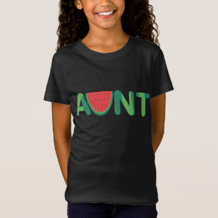 Camiseta Tia Watermelon tia Melon Graphic