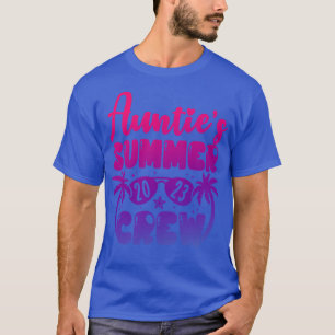 Camiseta Tias Summer Crew 2023 Funny Summer Vacati