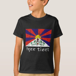 Camiseta Tibet livre
