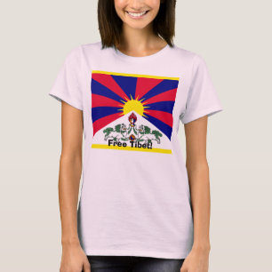 Camiseta Tibet livre!