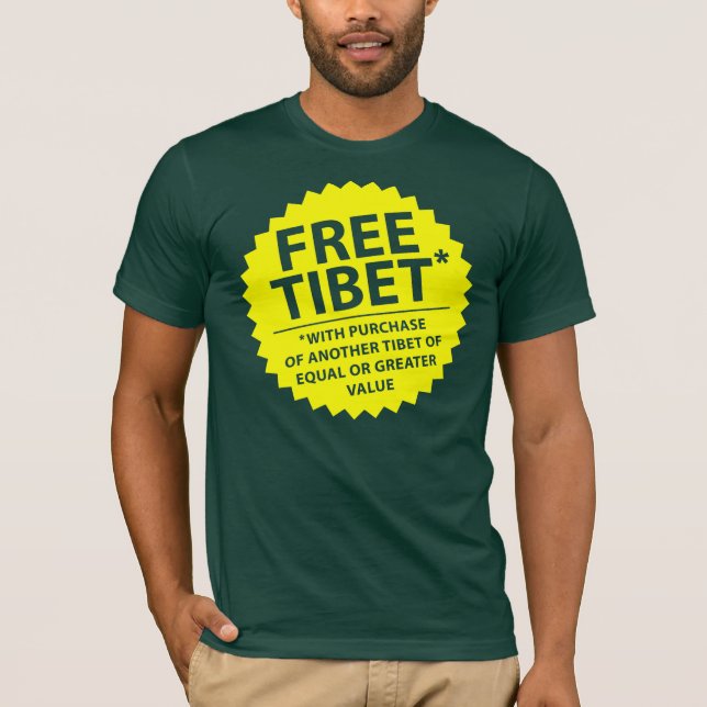 Camiseta Tibet* livre (Frente)