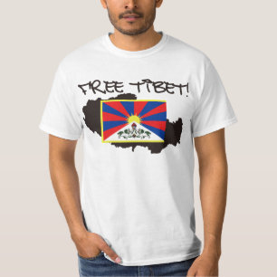 CAMISETA TIBET LIVRE! SALVAR TIBET!