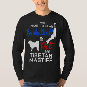 Camiseta Tibetan Mastiff Funny Basball Proprietário de Cach