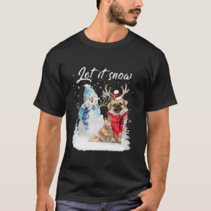 Camiseta Tibetano - Espanhol Papais noeis Cachorro Natal Sn
