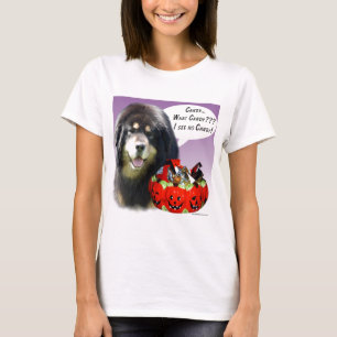 Camiseta Tibetano Mastiff Halloween Candy
