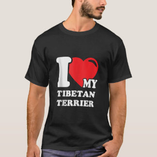 Camiseta Tibetano Terrier Dog Cachorro Cachorro Cachorro Ca