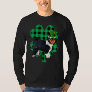 Camiseta Tibetano Terrier Leprechaun Dia de São Patrício Lu
