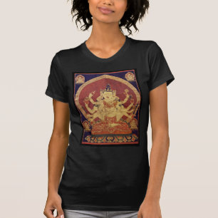 Camiseta Tibetano Thanka de Guhyasamaja Akshobhyavajra