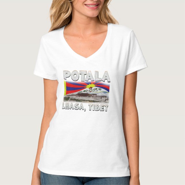 Camiseta Tibete Potala Lhasa (Frente)