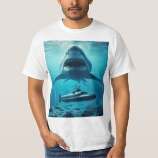 Camiseta Tiburón Megalodón
