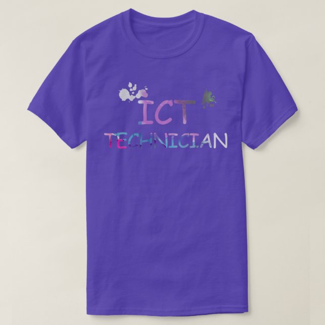 Camiseta TIC para o Técnico das TIC e as Tecnologias da Inf (Frente do Design)