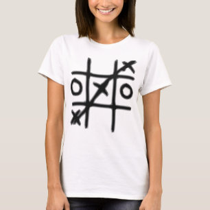 Camiseta Tic Tac Toe - 3 em uma Linha