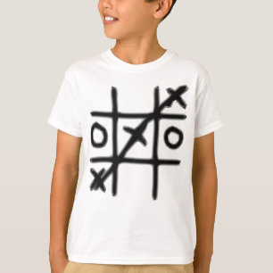 Camiseta Tic Tac Toe - 3 em uma Linha