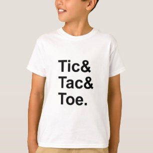 Camiseta Tic Tac Toe   Diversão de Papel e Lápis