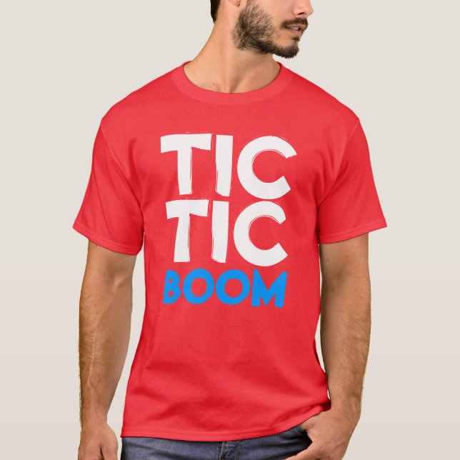 Camiseta tic, tic, crescimento (Frente)