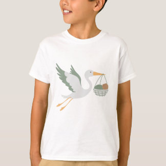 Camiseta Tichert crianças cegonha