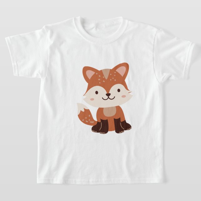Camiseta Tichert crianças lobo  (Postura )