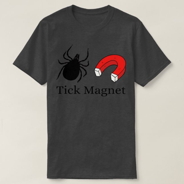 Camiseta Tick Magnet (Frente do Design)