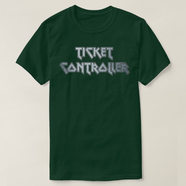 Camiseta Ticket controller (Frente do Design)