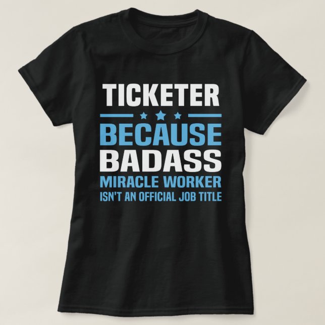 Camiseta Ticketer (Frente do Design)
