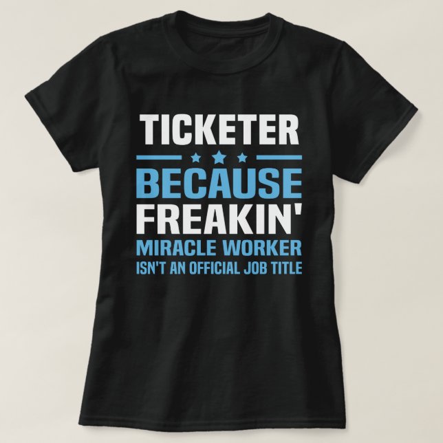 Camiseta Ticketer (Frente do Design)