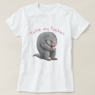 Camiseta Tickles, meu porco-espinho