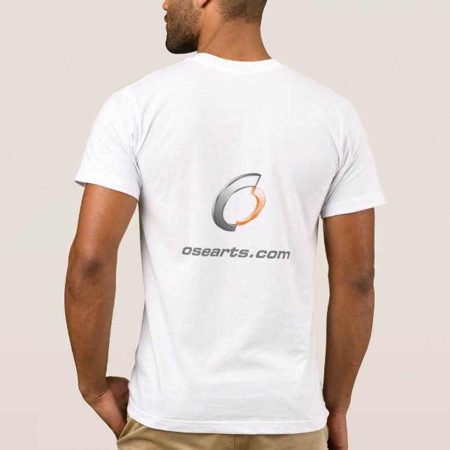 Camiseta Tidy osearts.com Compact (Verso)