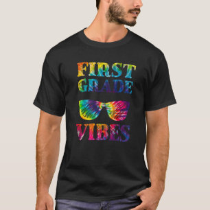 Camiseta Tie Dye 1º Grau Vibes Legal De Volta À Escola