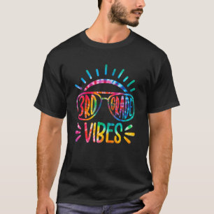Camiseta Tie Dye 3rd Grade Vibent Student Teacher Back to S
