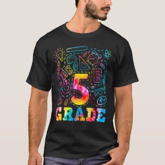 Camiseta Tie Dye 5 Tipografia Grau-5 da Equipe