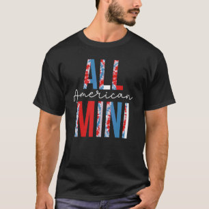 Camiseta Tie Dye All American Mini Patriotic 4º De