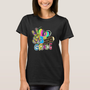 Camiseta Tie Dye Alô 3º ano 1º dia da escola