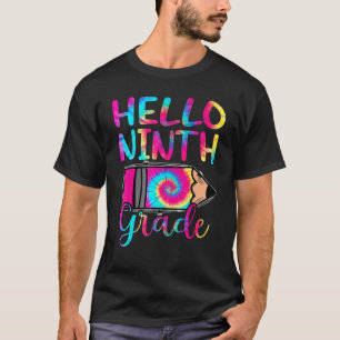 Camiseta Tie Dye Alô Nono Grau Primeiro Dia da Escola