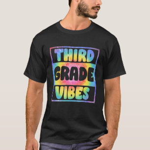 Camiseta Tie Dye Alô Vibes Do Terceiro Grau De Volta Ao Chá