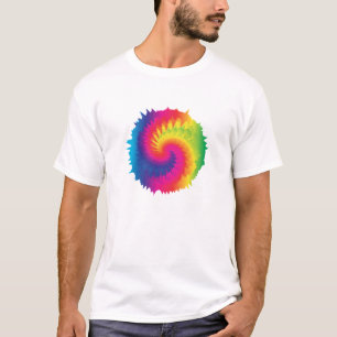 Camiseta Tie Dye Arco-íris Legal para Bebê