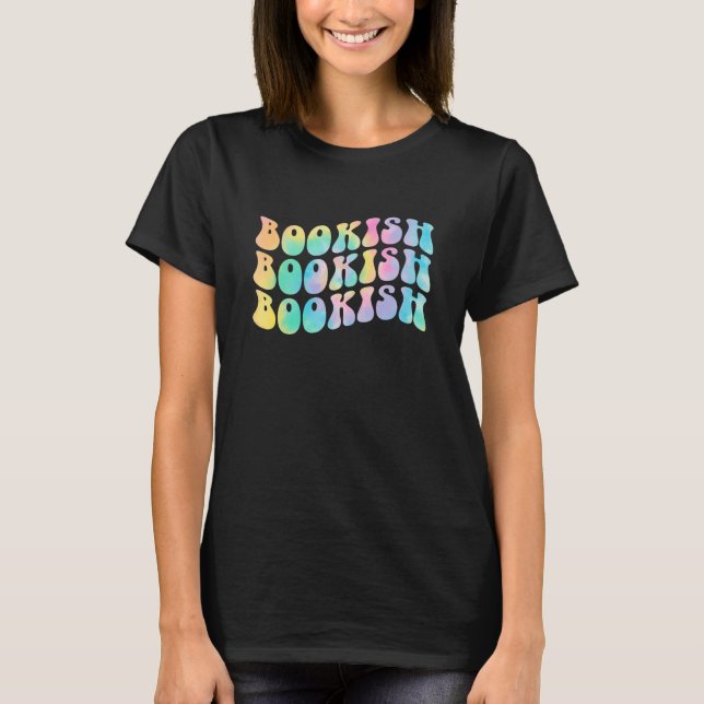 Camiseta Tie Dye Bookie Book Lendo Love Bookworm Librari (Frente)