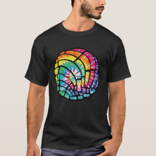 Camiseta Tie Dye Conchas Pan Dulce Latina Mujer Con